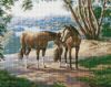Diamond Painting - Auf einem Spaziergang ©Sergiy Lobach