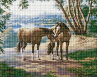 Diamond Painting - Auf einem Spaziergang ©Sergiy Lobach