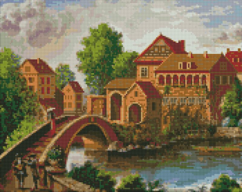 Diamond Painting - Italienische Provinz ©Sergiy Lobach