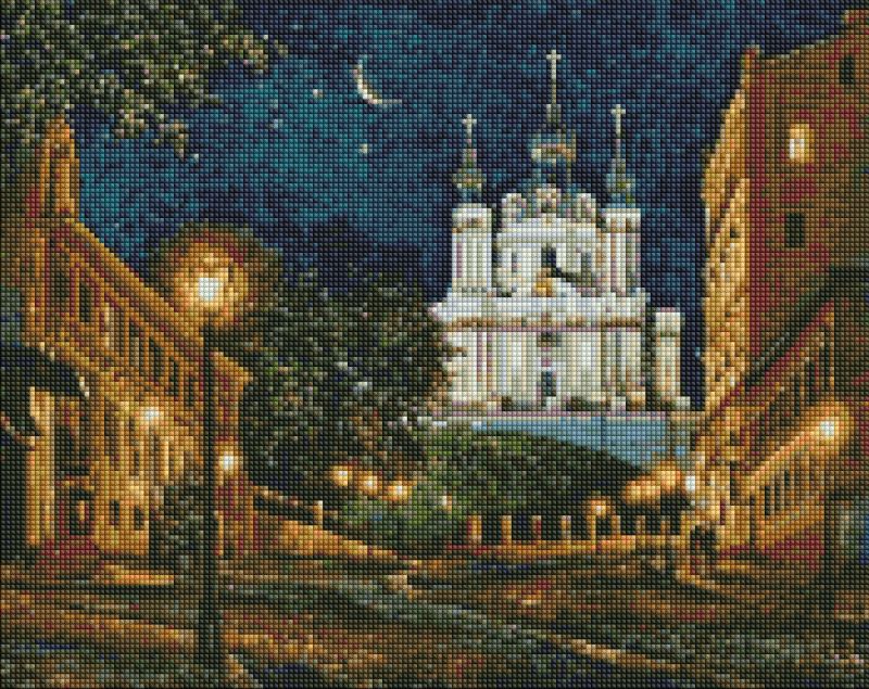 Diamond Painting - Abend Kiew ©Serhij Brandt