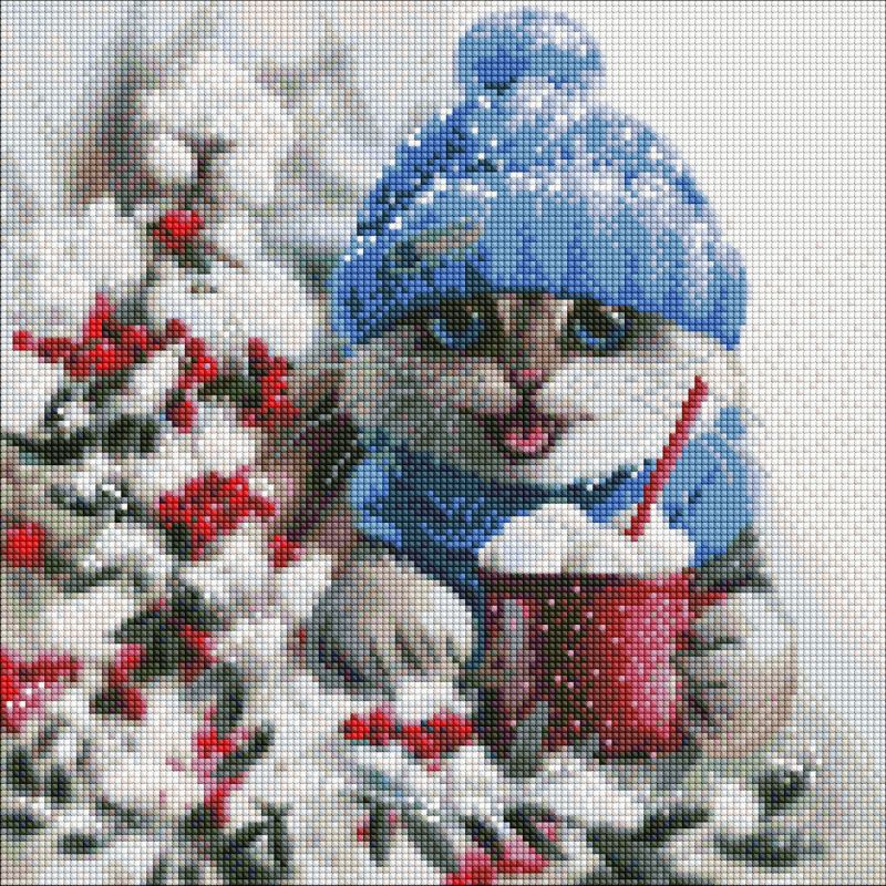 Diamond Painting - Winterliche Freude
