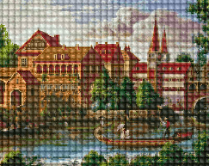 Diamond Painting - Italienische Romanze ©Sergiy Lobach