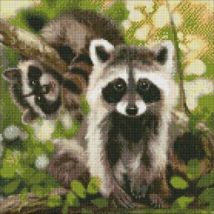 Diamond Painting - Gestreifte Freunde