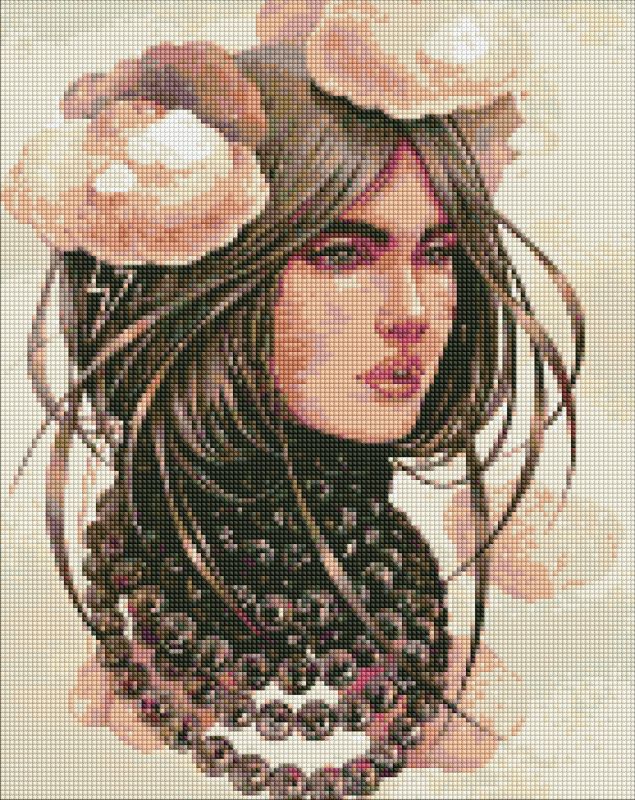 Diamond Painting - Bewölkte Gedanken ©lesya_nedzelska_art