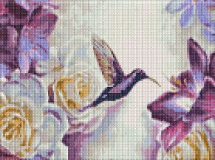 Diamond Painting - Mysteriöser Garten ©annasteshka