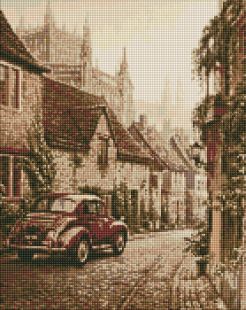 Diamond Painting - Alte Stadt ©Sergiy Lobach