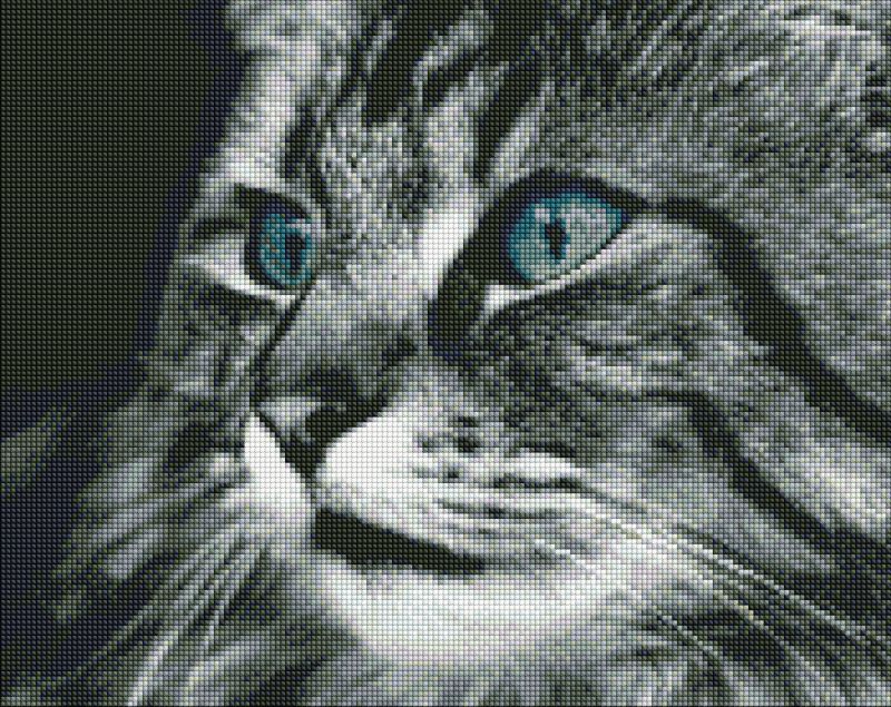 Diamond Painting - Smaragdgrüne Augen