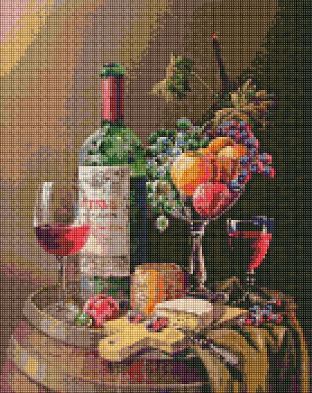 Diamond Painting - Romantisches Abendessen ©MariaGordeevaART