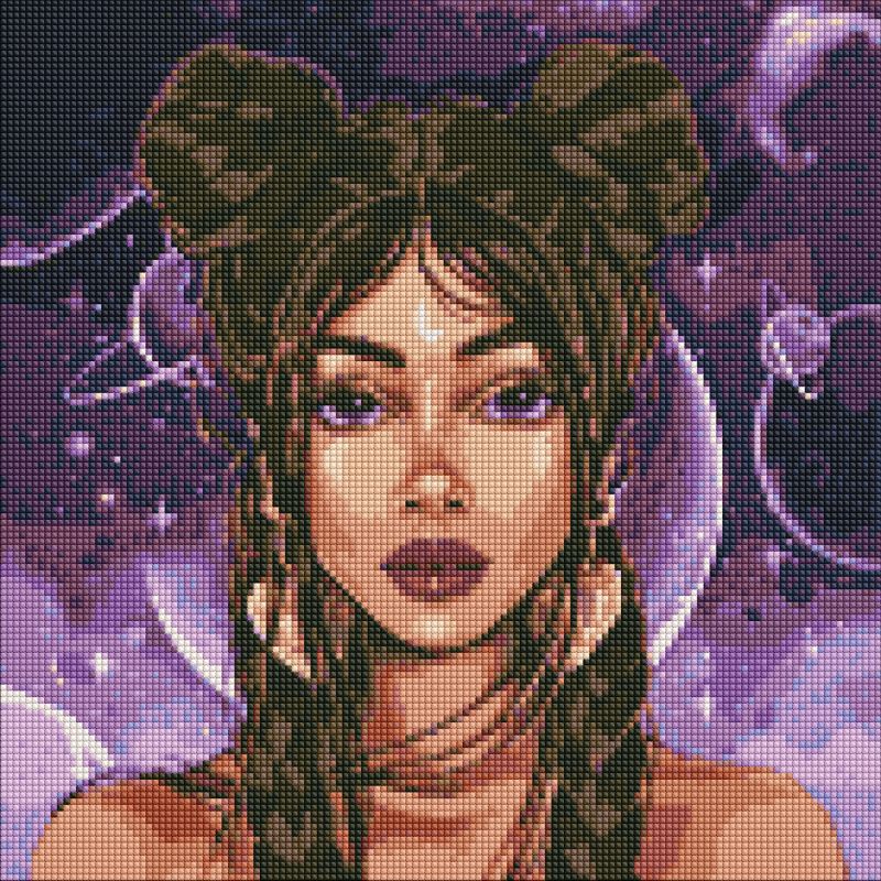 Diamond Painting - Kosmische Sicht ©lien_illustration