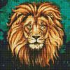 Diamond Painting - Ein luxuriöser Löwe