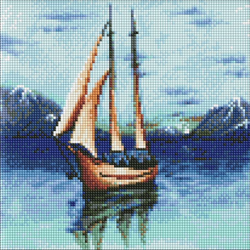 Diamond Painting - Die Romantik des Meeres ©art_shprota