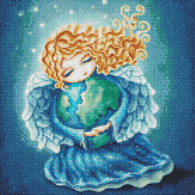 Diamond Painting - Engel der Erde ©Elena Schweitzer