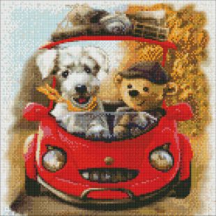 Diamond Painting - Freundliche Reise