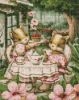 Diamond Painting - Teetrinken von Freundinnen ©tanya_bonya