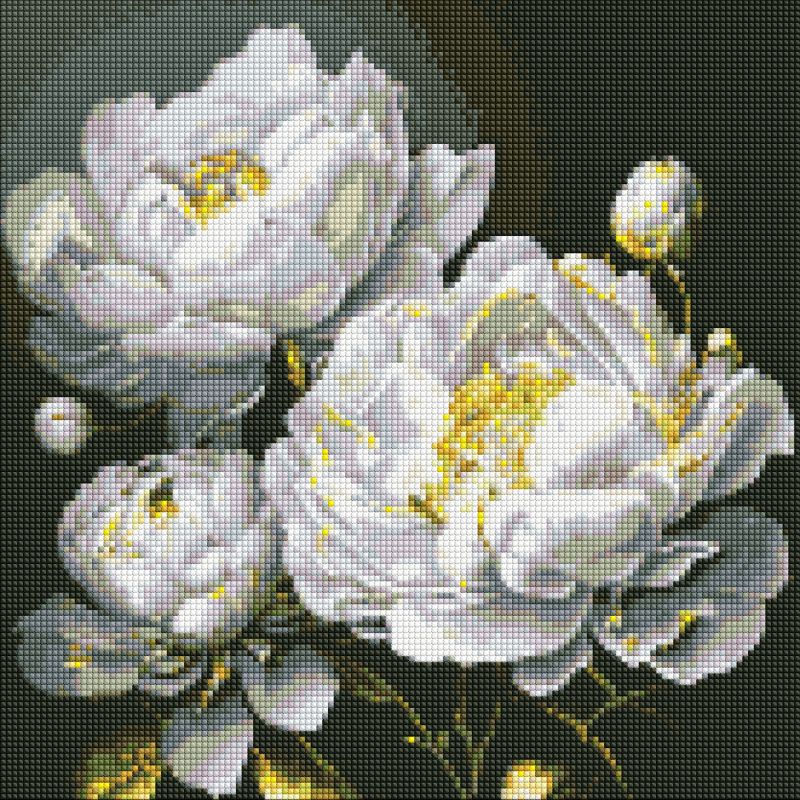 Diamond Painting - Einwandfreier Schönheit mit holografischen Strasssteinen (AB) ©art_selena_ua