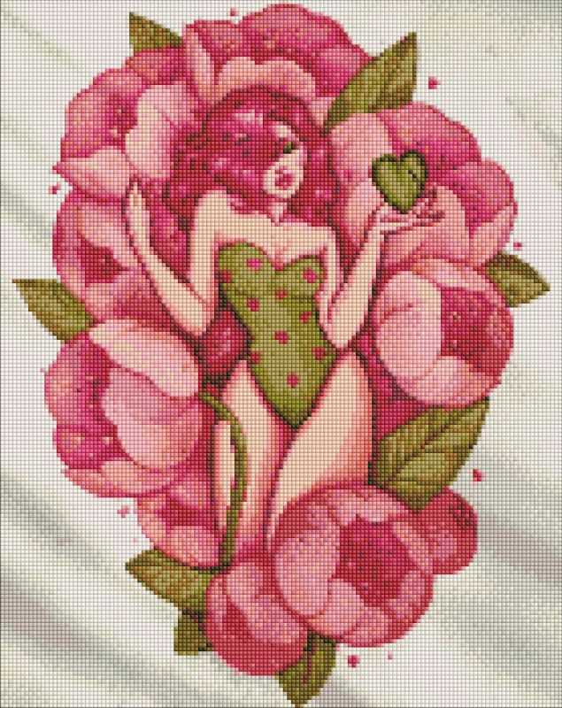 Diamond mosaic - The tenderness of spring ©lesya_nedzelska_art