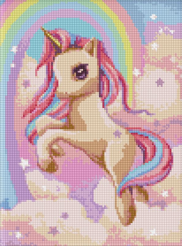 Diamond Painting - Bezaubernder Flug mit holografischen Strasssteinen (AB) ©tanya_bonya
