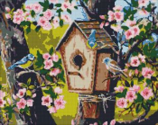 Diamond Painting - Einzugsfest für Vögel ©Oleksandr Zakusilov