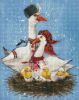 Diamond Painting - Großer Familie mit holografischen Strasssteinen (AB) ©Svitlana Terentschuk