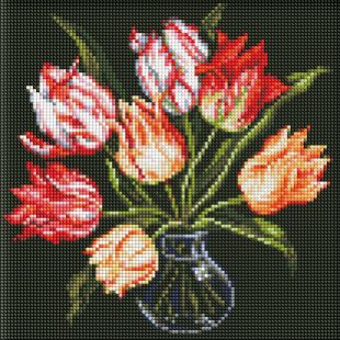 Diamond Painting ohne Rahmen - Elegante Tulpen ©kovtun_olga_art