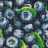 Diamond Painting ohne Rahmen - Saftige Heidelbeeren