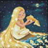 Diamond Painting ohne Rahmen - Der geheime Fluss mit holografischen Strasssteinen (AB) ©Katerina Valeriyva