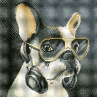 Diamond Painting ohne Rahmen - Flauschiger DJ