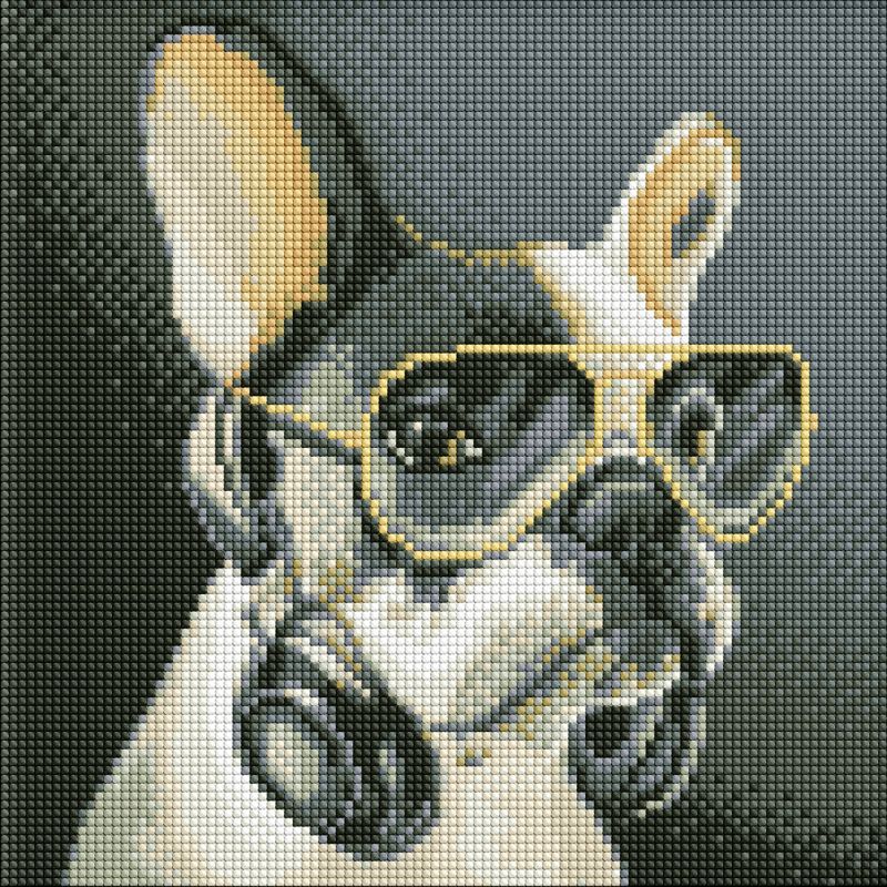 Diamond Painting ohne Rahmen - Flauschiger DJ