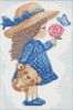 Diamond Painting ohne Rahmen - Kleines Mädchen
