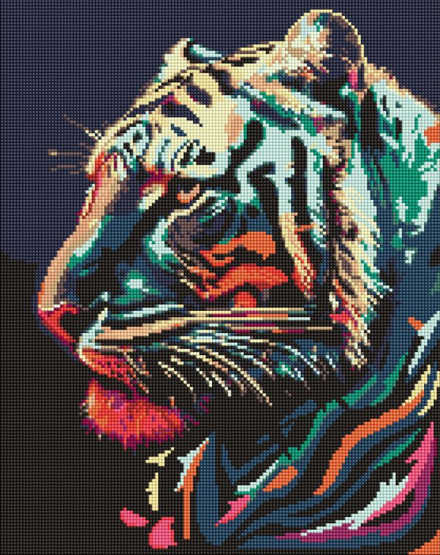 Diamond Painting - Raubtierhafter Schönling ©art_selena_ua