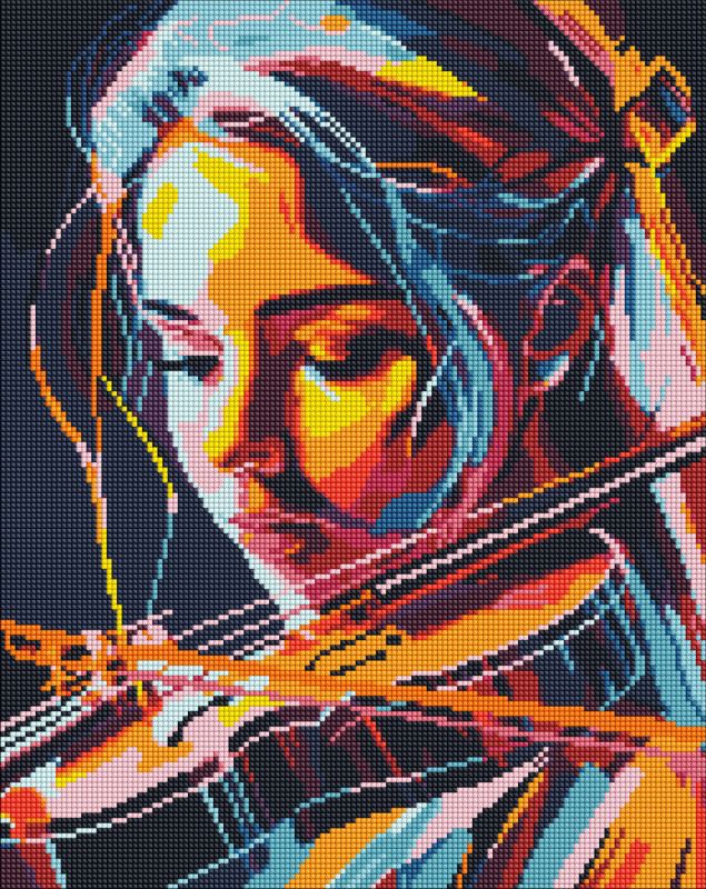 Diamond Painting - Virtuose Geigerin ©art_selena_ua