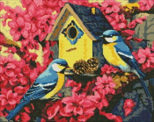 Diamond Painting - Gemütliches Vogelhaus ©art_selena_ua