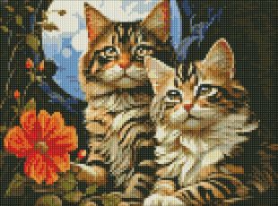 Diamond Painting - Magische Kätzchen ©art_selena_ua