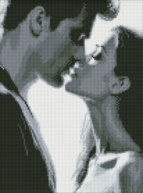 Diamond Painting - Zärtlicher Kuss ©art_selena_ua