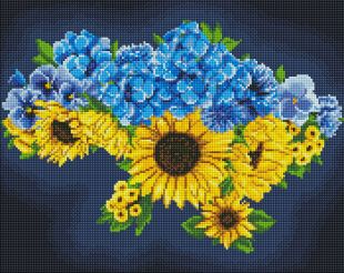 Diamond Painting - Blühende Ukraine ©Mariia Davydova