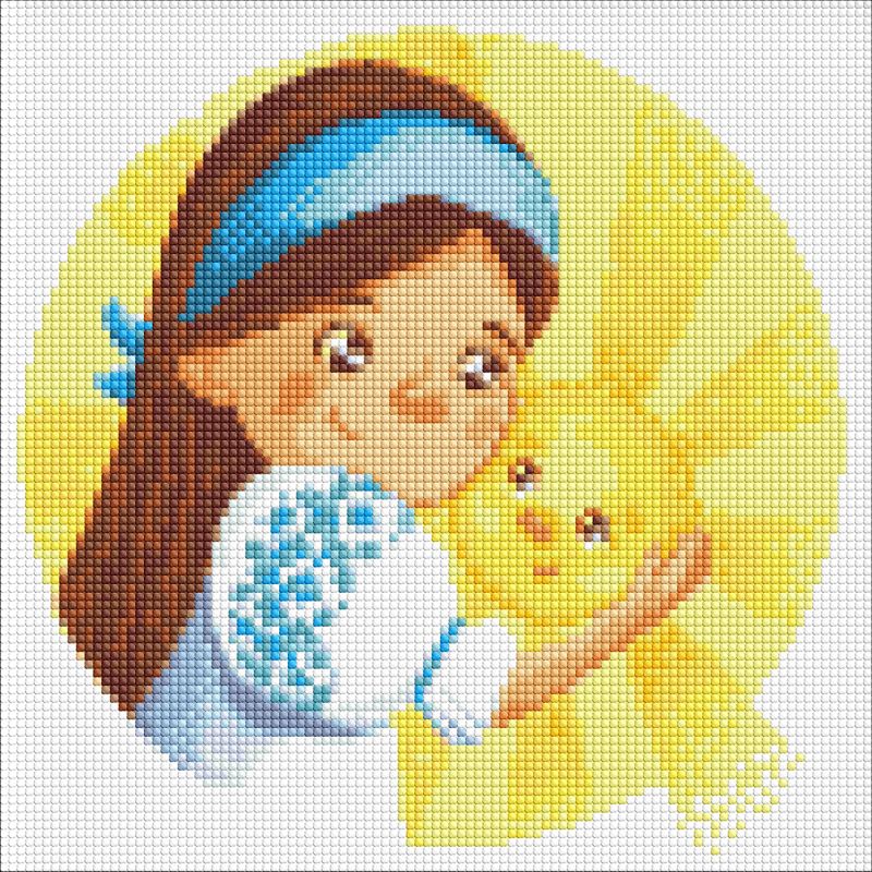 Diamond Painting ohne Rahmen - Sonnig ©Kateryna Valerieva