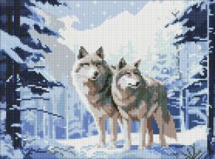 Diamond Painting ohne Rahmen - Hingabe mit holografischen Strasssteinen (AB) ©art_selena_ua