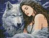 Diamond Painting - Unter dem Schutz des Wolfes ©art_selena_ua
