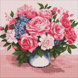 Diamond Painting ohne Rahmen - Blühende Schönheit ©art_selena_ua