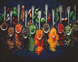 Diamond Painting - Gewürze der Welt