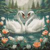 Diamond Painting - Schwanentreue ©art_selena_ua