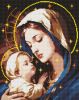 Diamond Painting - Die Liebe einer Mutter mit holografischen Strasssteinen (AB) ©art_selena_ua