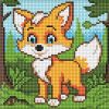 Diamond Painting ohne Rahmen - Ein flauschiger Fuchs ©art_selena_ua