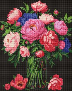 Diamond Painting - Die Pracht der Pfingstrosen ©art_selena_ua