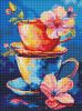 Diamond Painting ohne Rahmen - Das Geheimnis der Teeparty ©art_selena_ua