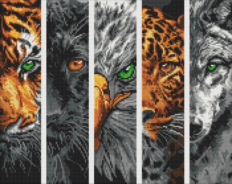 Diamond Painting - Die Raubtiere ©art_selena_ua