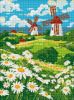 Diamond Painting ohne Rahmen - Ein Feld voller Gänseblümchen ©art_selena_ua