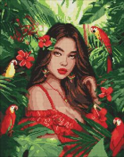 Diamond Painting - Eine tropische Prinzessin ©art_selena_ua