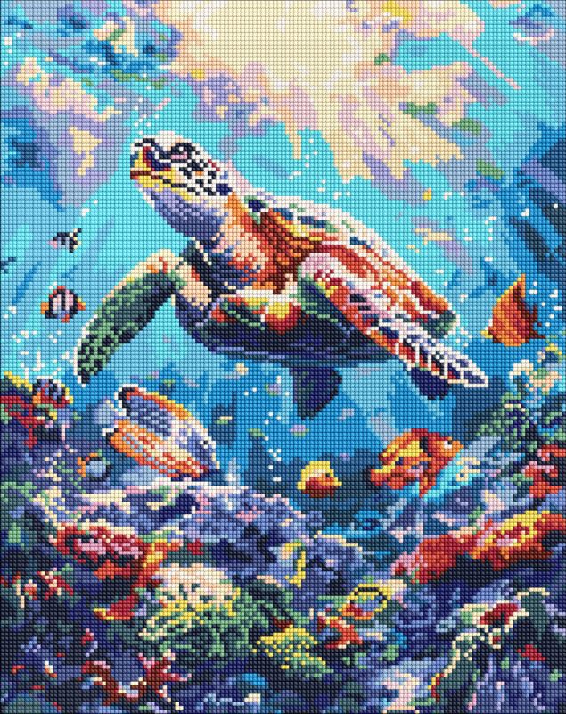 Diamond Painting - Ein ruhiges Meer ©art_selena_ua