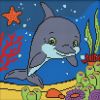 Diamond Painting - Ein guter Delphin ©art_selena_ua